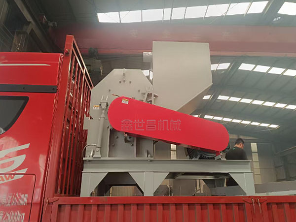 安徽淮北1300型廢鋁破碎機(jī)發(fā)貨現(xiàn)場(chǎng)